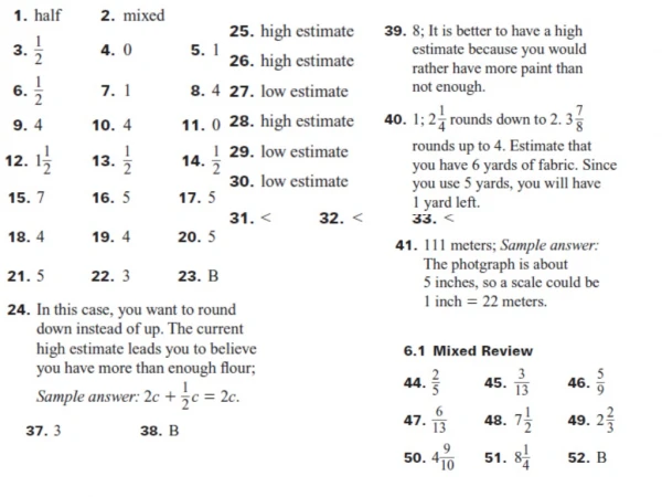 Chapter Six Adding &amp; Subtracting Fractions