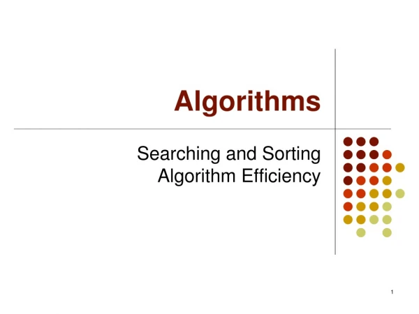 Algorithms