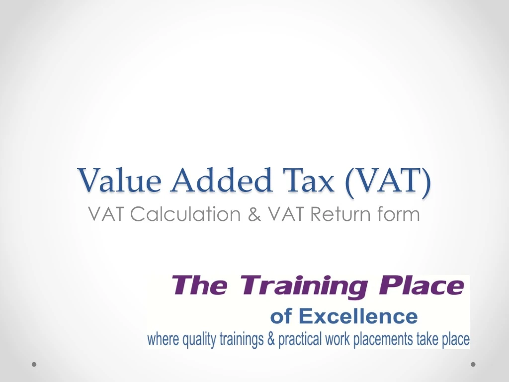 value added tax vat