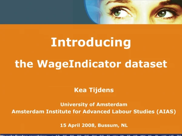 Introducing the WageIndicator dataset