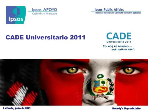 CADE Universitario 2011