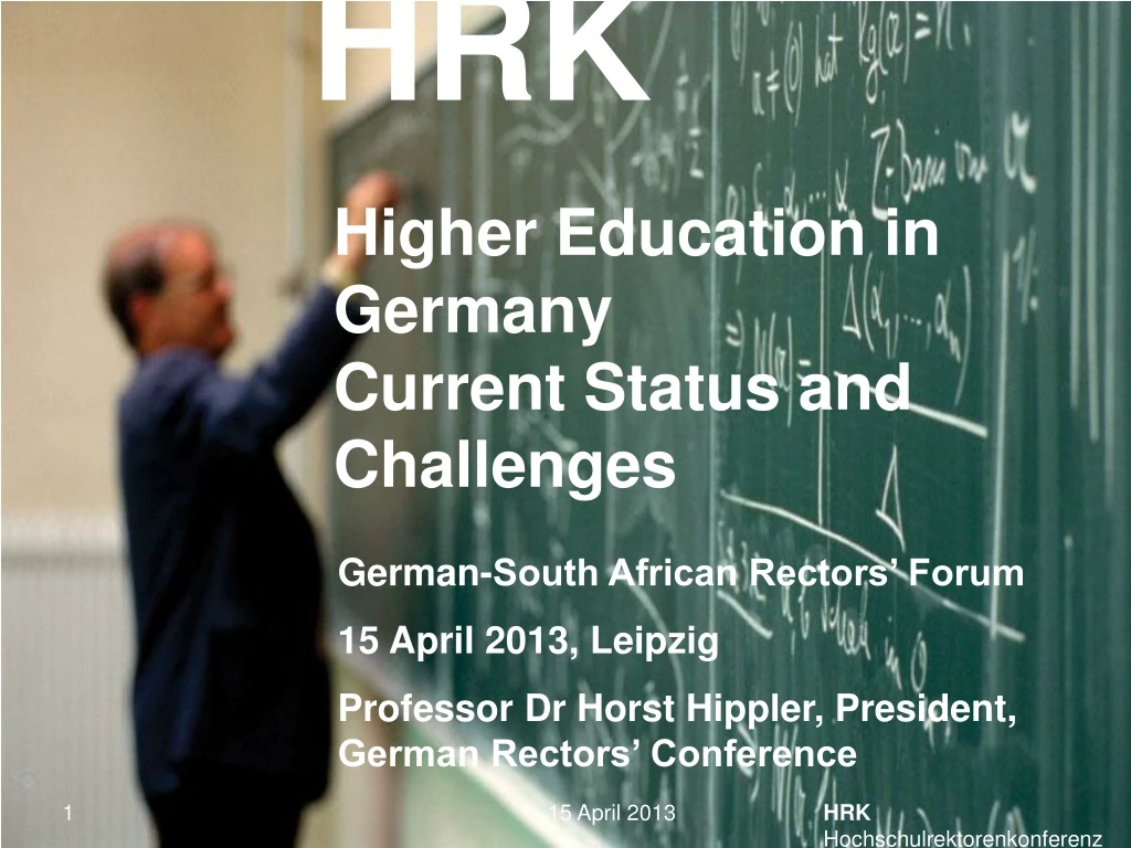 higher education in germany current status and challenges