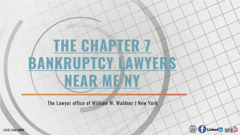 the chapter 7 bankruptcy lawyers near me ny