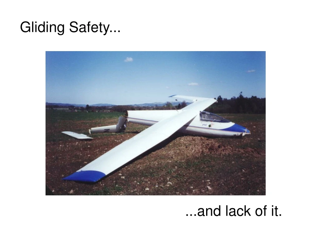 gliding safety