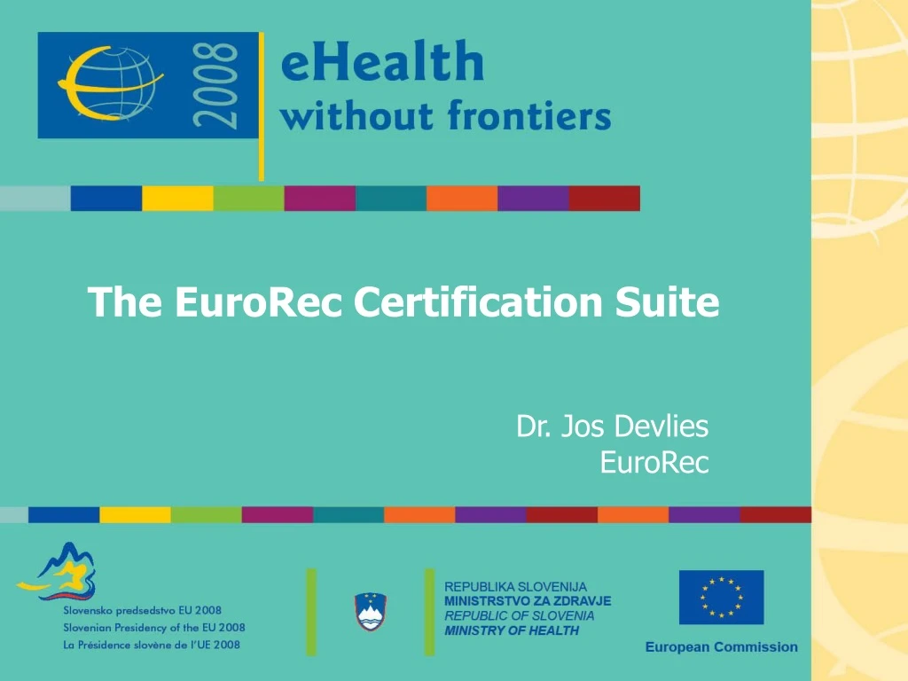 the eurorec certification suite
