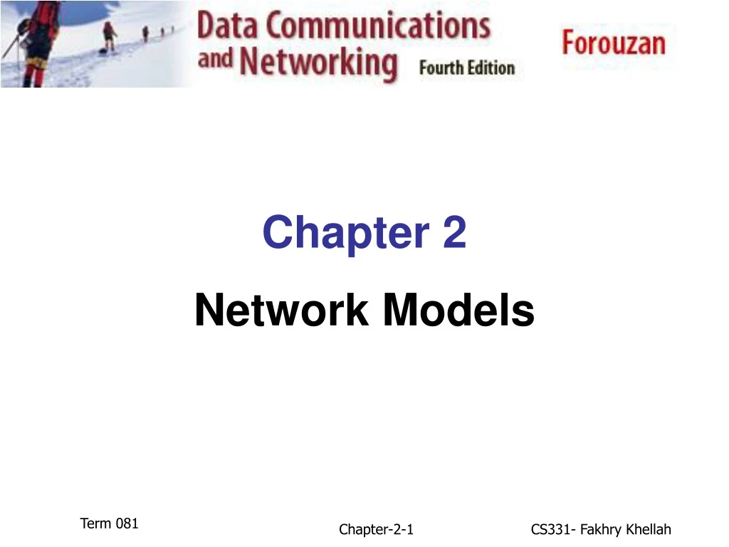 chapter 2 network models