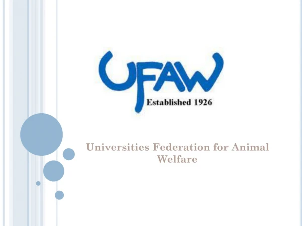 Universities Federation for Animal Welfare