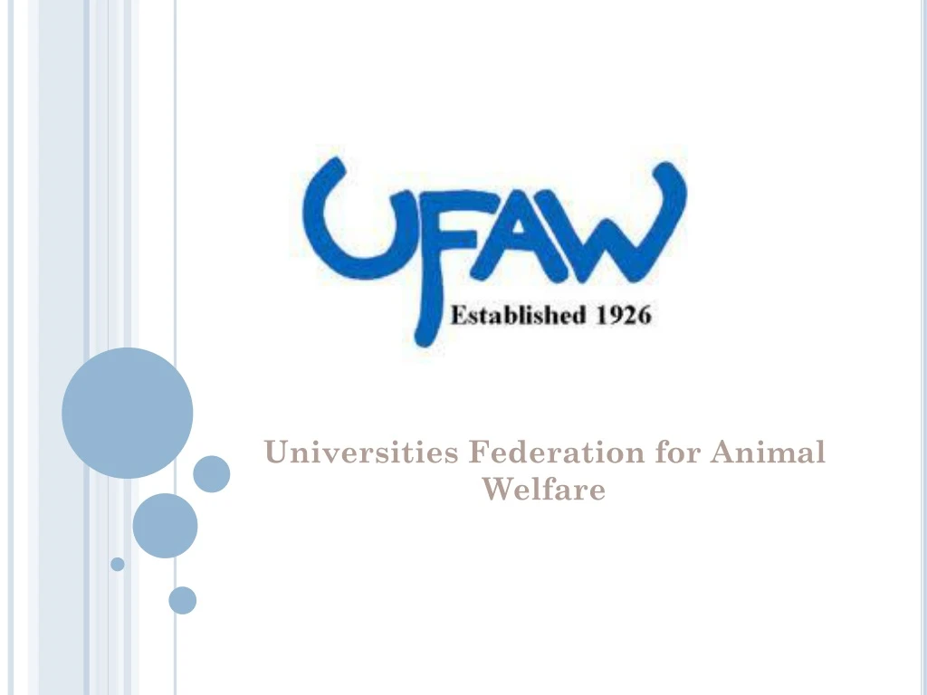 universities federation for animal welfare