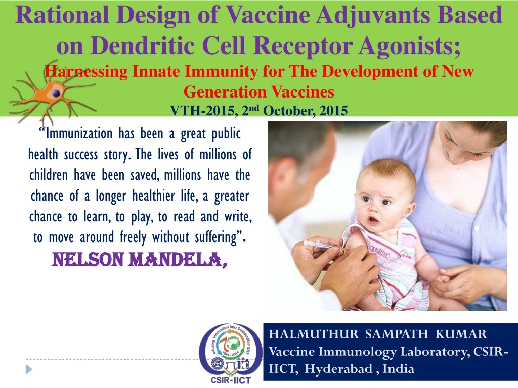rational design of vaccine adjuvants based