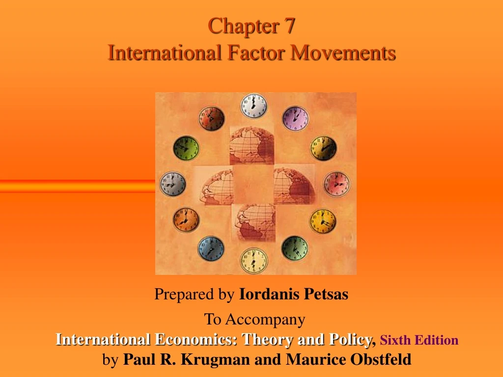 chapter 7 international factor movements