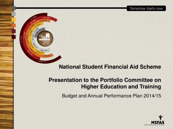 Budget and Annual Performance Plan 2014/15