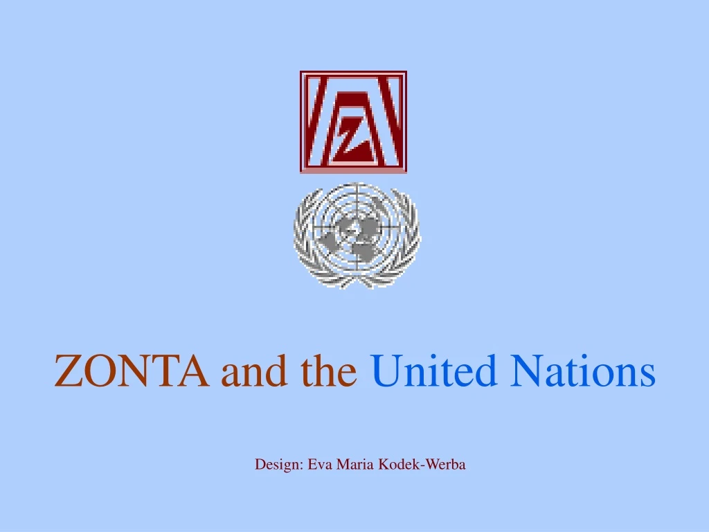 zonta and the united nations design eva maria