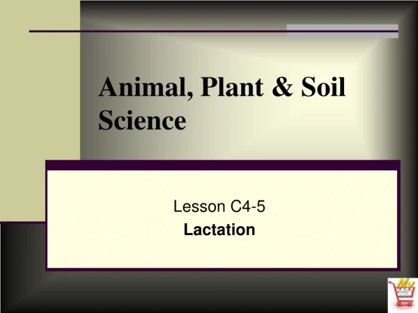 Animal, Plant &amp; Soil Science