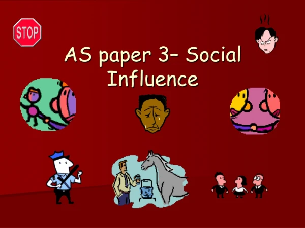 AS paper 3– Social Influence