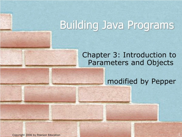 Building Java Programs