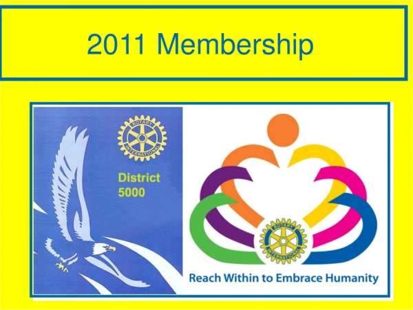 2011 Membership