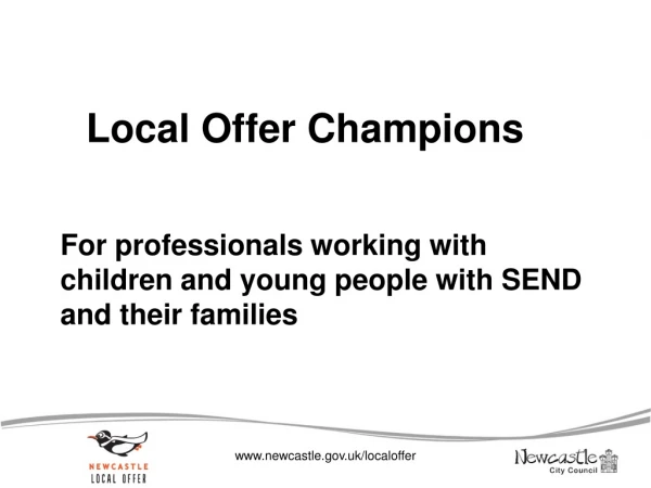 Local Offer Champions