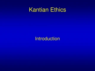kantian kantian