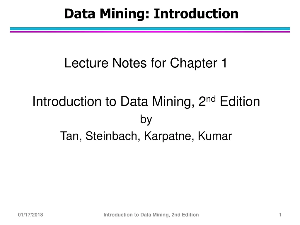 data mining introduction