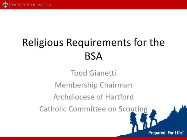 Religious Requirements for the BSA