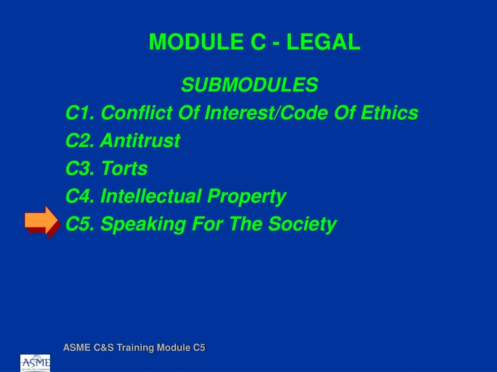 module c legal