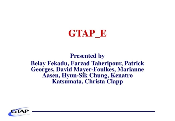 GTAP_E