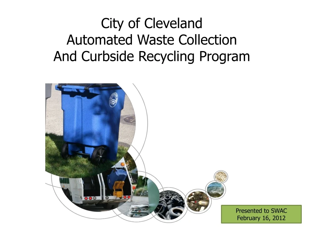 city of cleveland automated waste collection