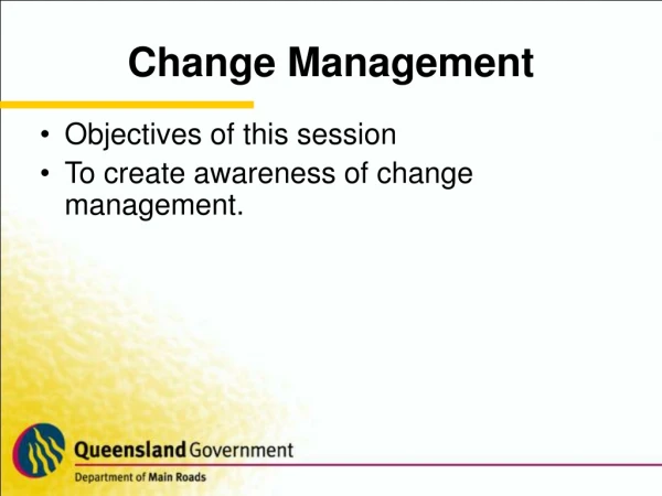 Change Management