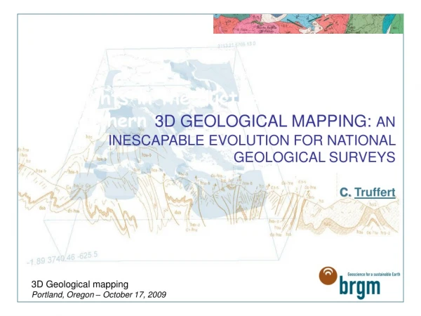 3D Geological mapping Portland, Oregon – October 17, 2009