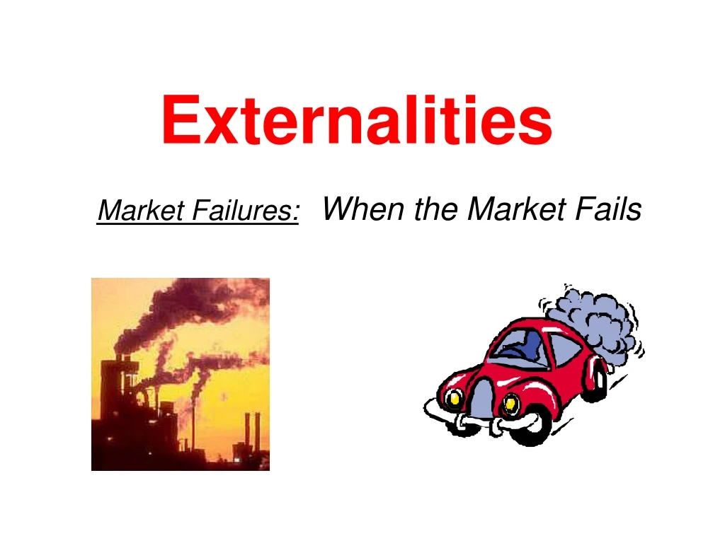 externalities