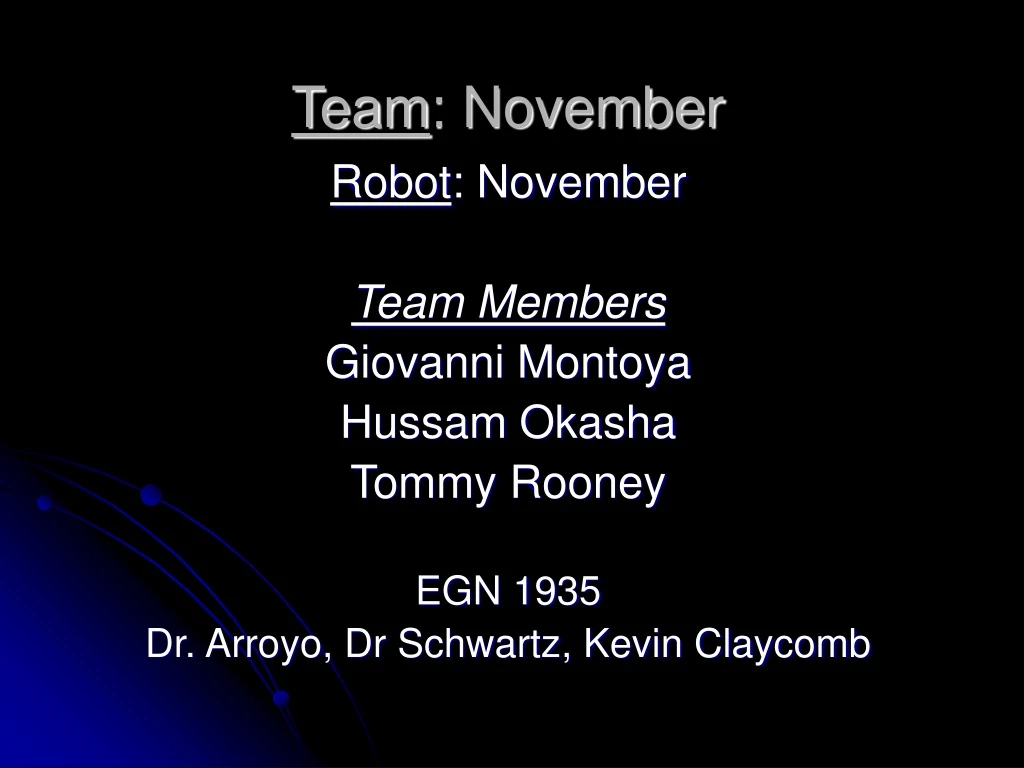 team november