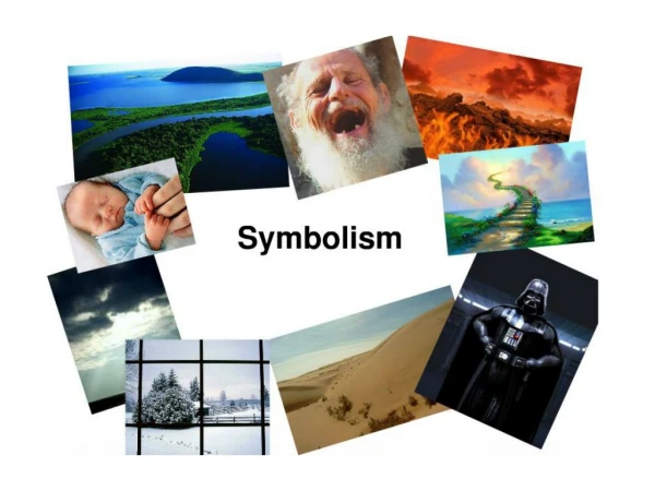 Symbolism in literature or visual arts