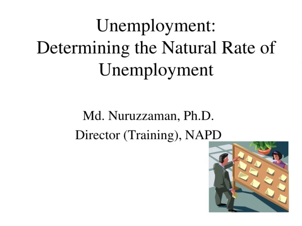 Unemployment:  Determining the Natural Rate of Unemployment