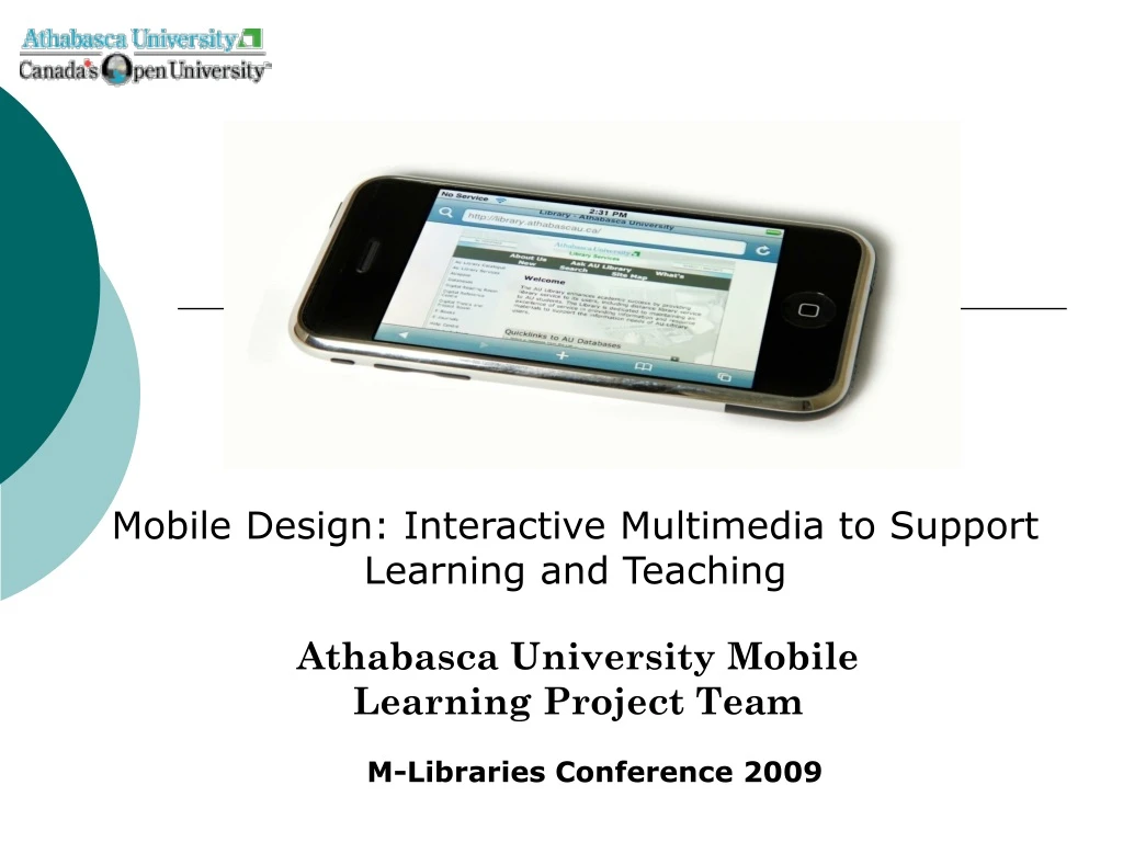 mobile design interactive multimedia to support