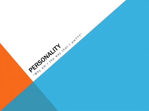 Personality