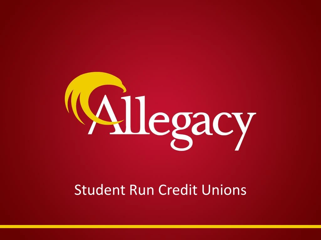 student run credit unions