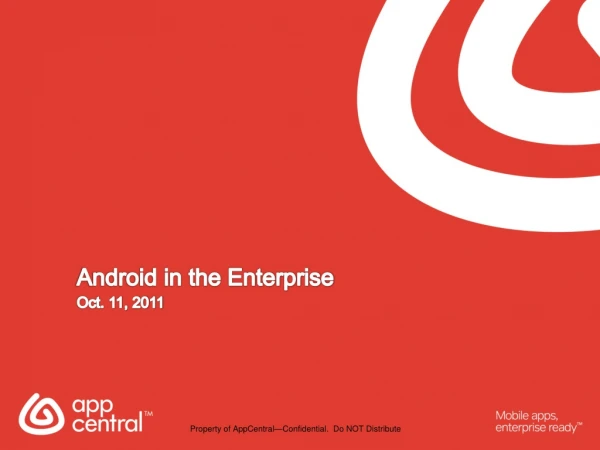 Android in the Enterprise