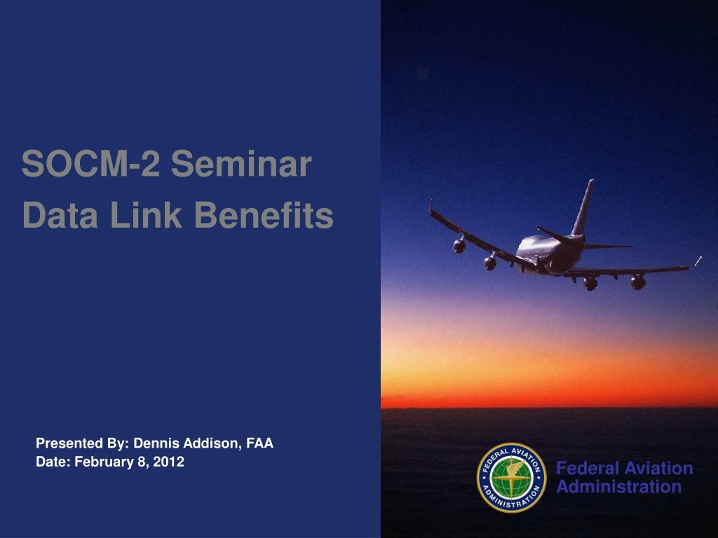 socm 2 seminar data link benefits