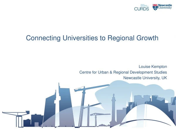 Connecting Universities to Regional Growth
