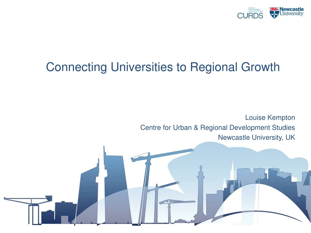 connecting universities to regional growth