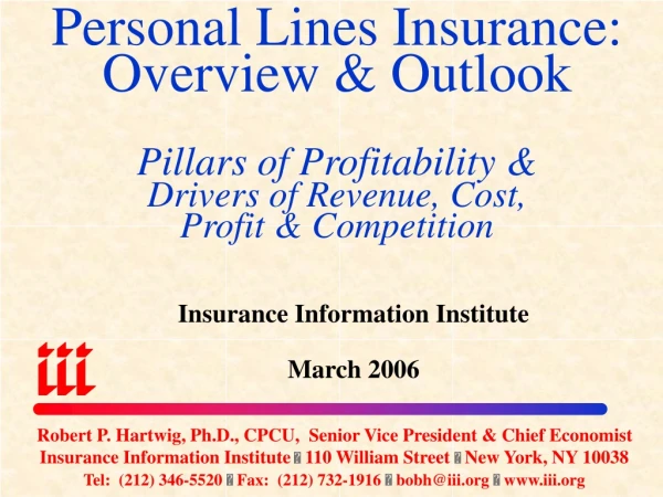 Insurance Information Institute March 2006