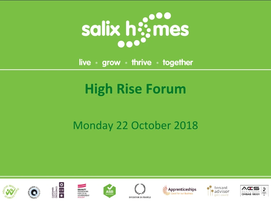 high rise forum