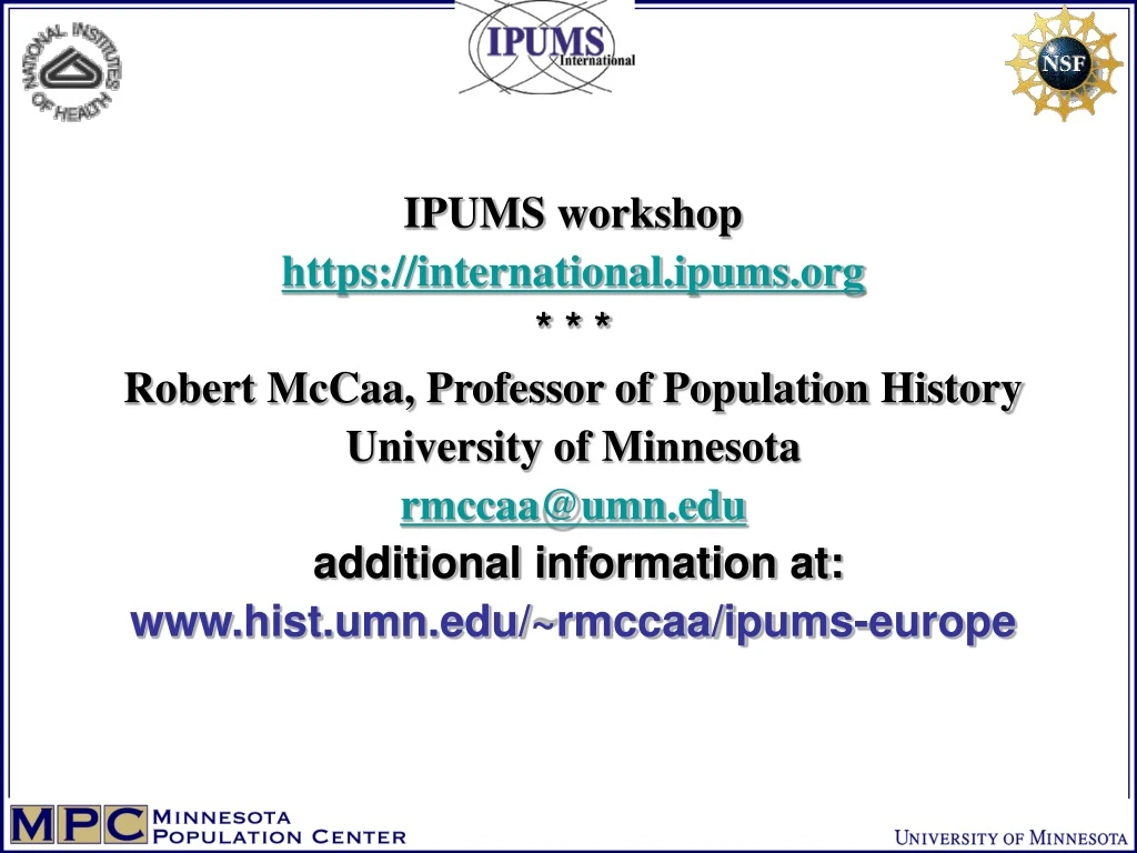 ipums workshop https international ipums