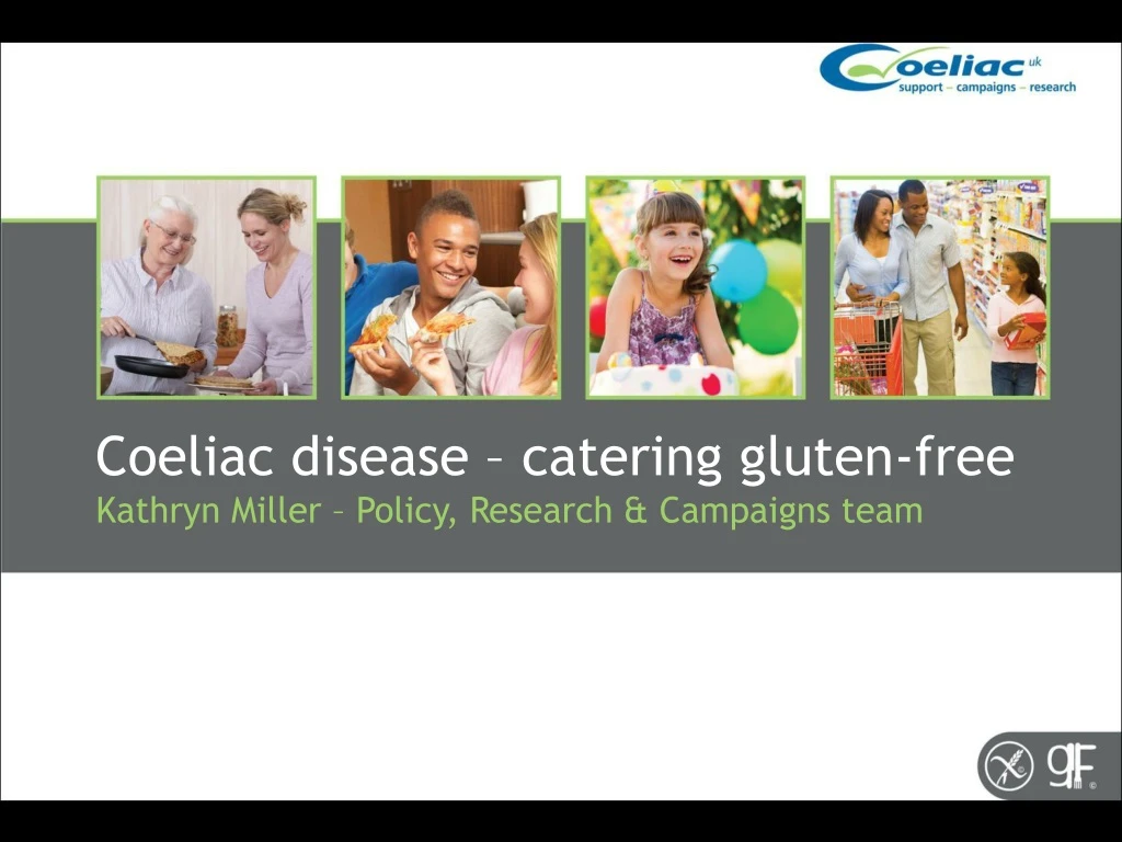 coeliac disease catering gluten free