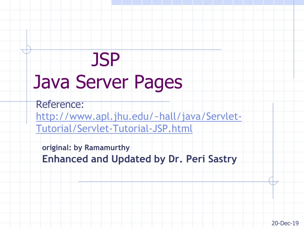 jsp java server pages