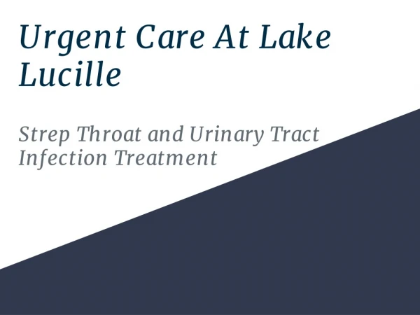 urgent care at lake lucille