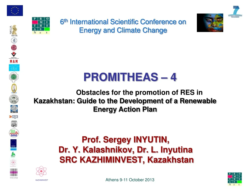 6 th international scientific conference on energy and climate change