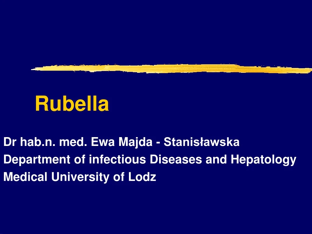 rubella