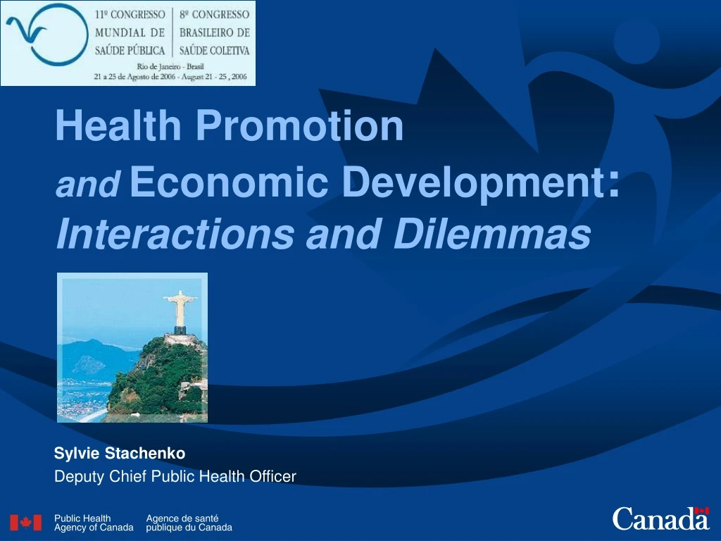health promotion and economic development