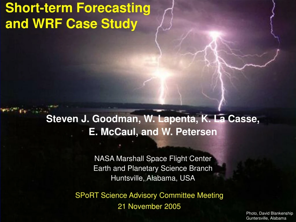 PPT   Short Term Forecasting And WRF Case Study PowerPoint Presentation